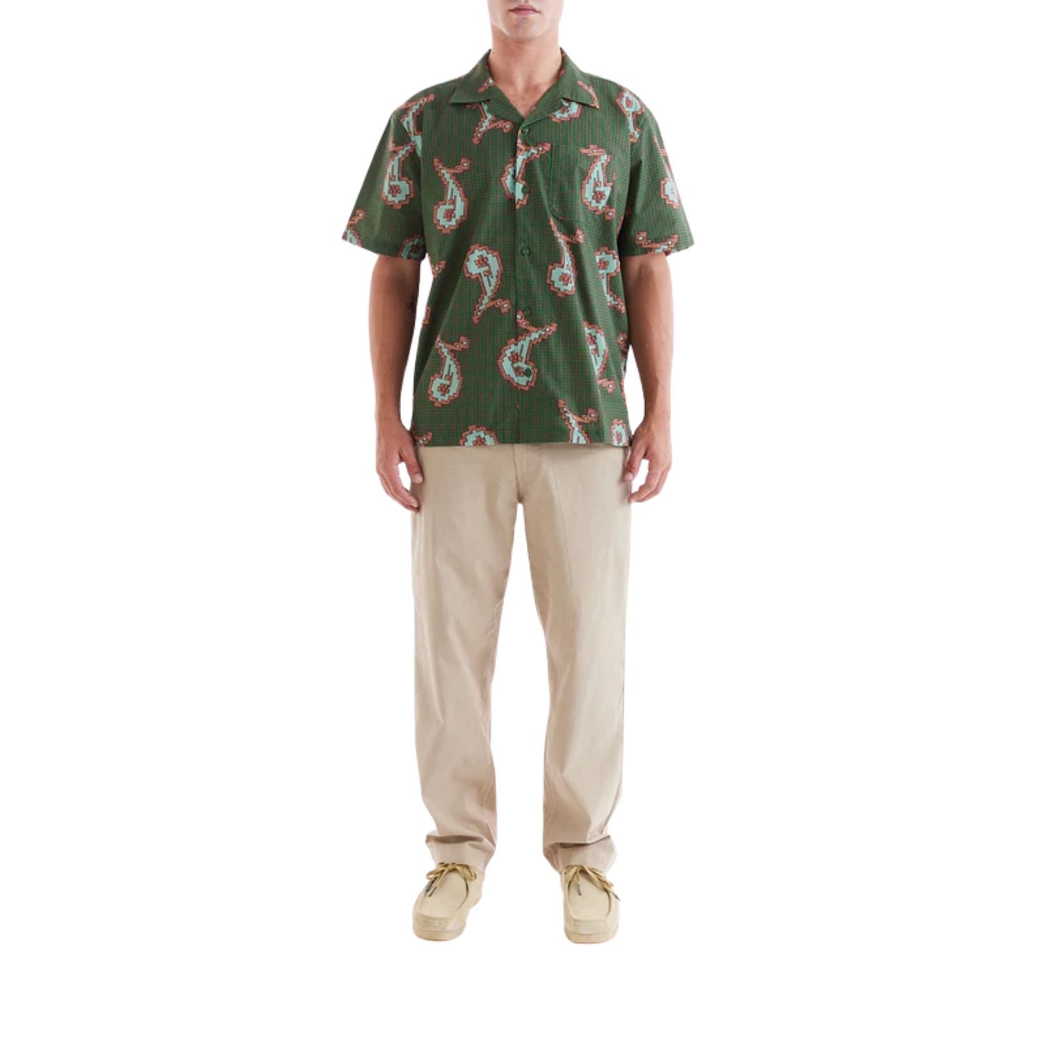 DEUS EX MACHINA 2-BIT SHIRT - GREEN
