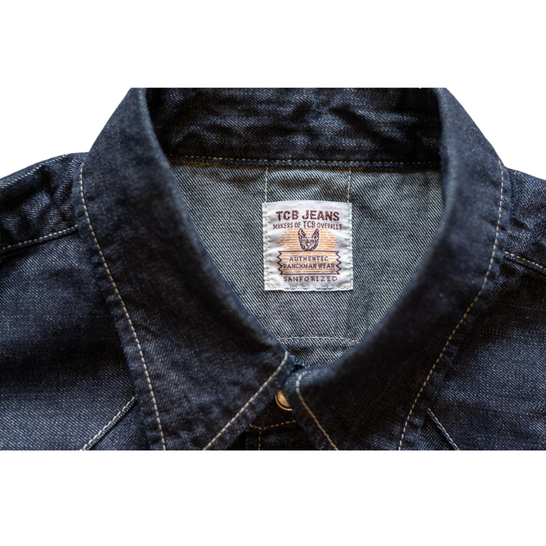 TCB JEANS DUDE RANCH SHIRT - DENIM