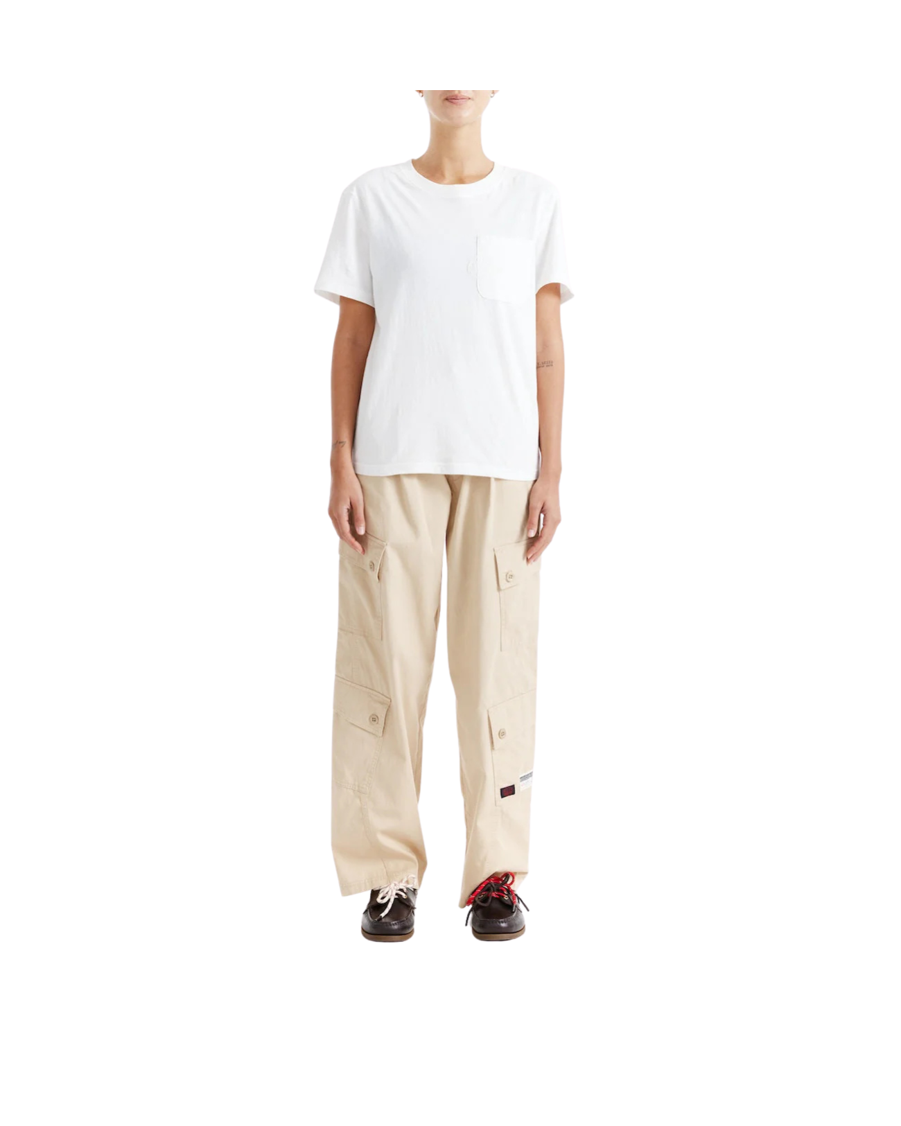 DEUS EX MACHINA CADILLAC TEE - VINTAGE WHITE