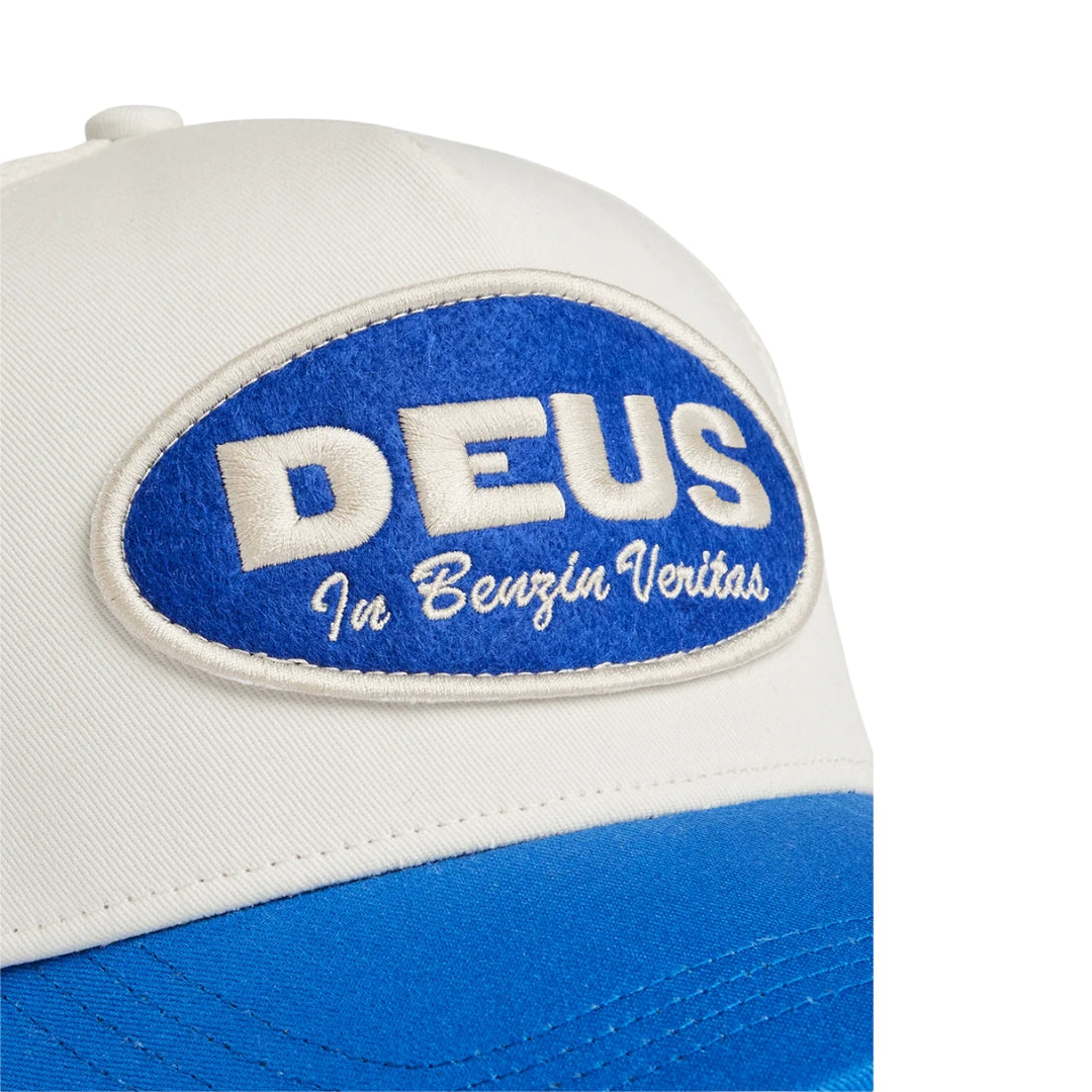DEUS EX MACHINA BENONI TRUCKER - WHITE-BLUE