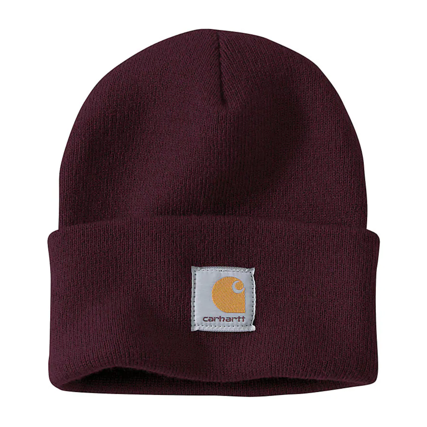 CARHARTT KNIT CUFFED BEANIE - BLACKBERRY