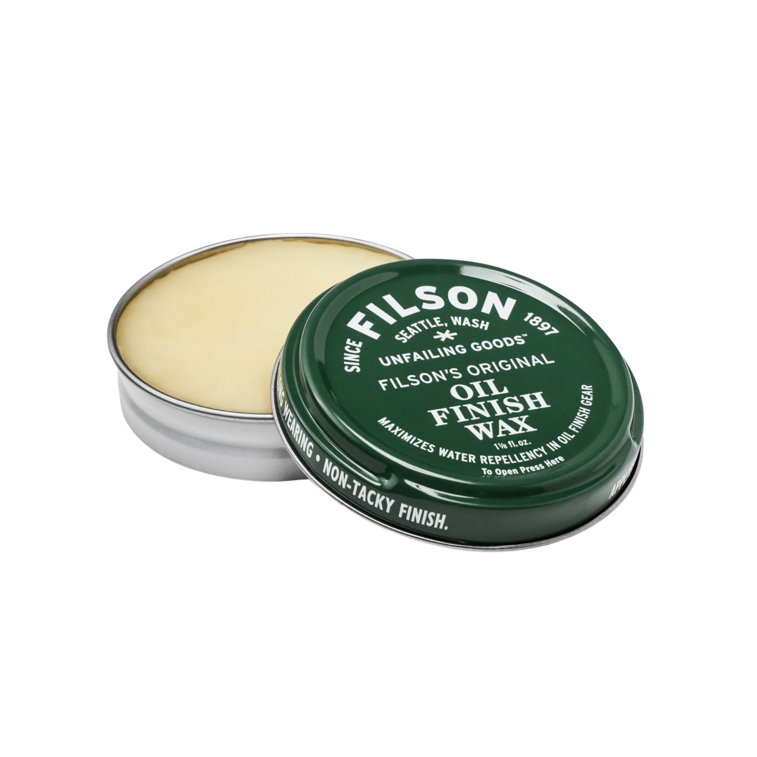 FILSON OIL FINISH WAX 1OZ - No Color