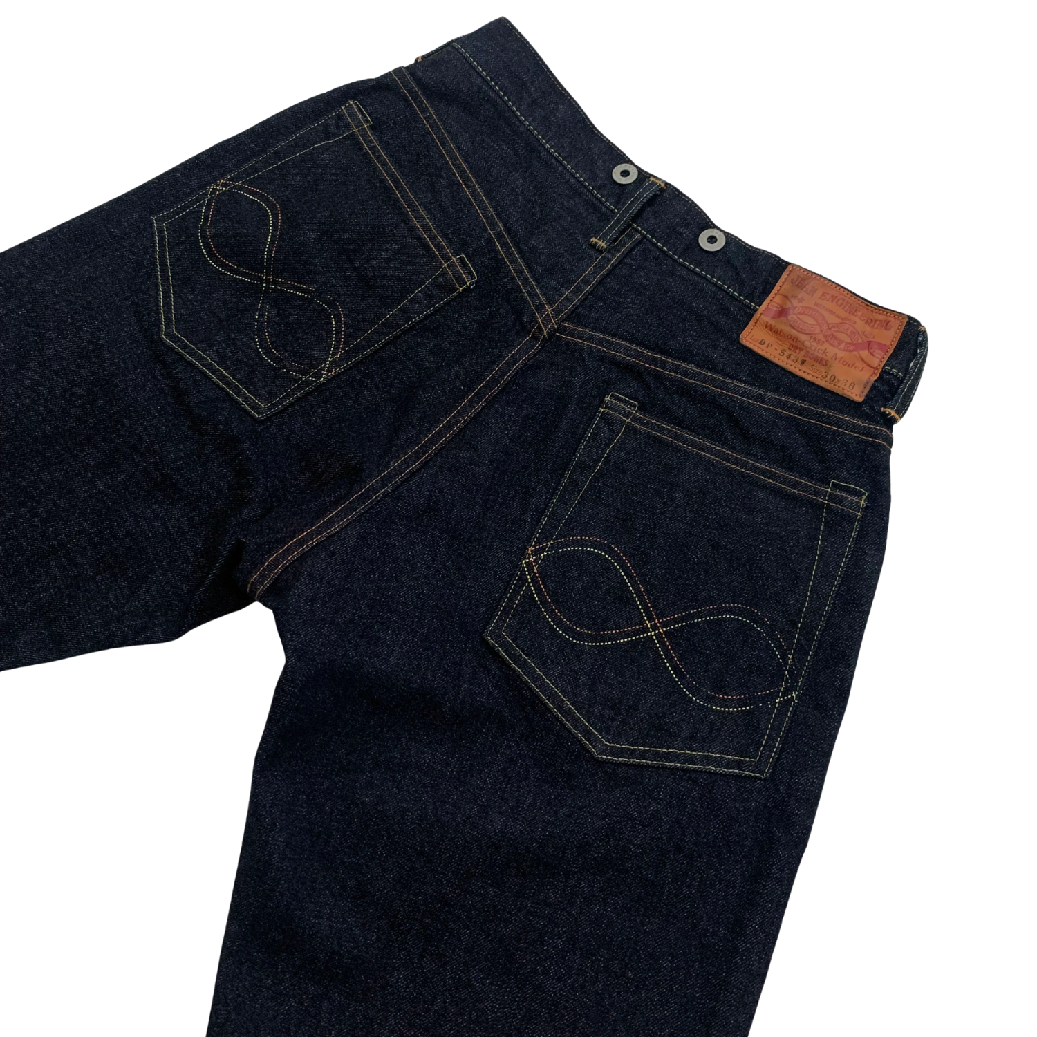Dry Bones WW2 Jean Engineering Denim Pants — Indigo — view 7