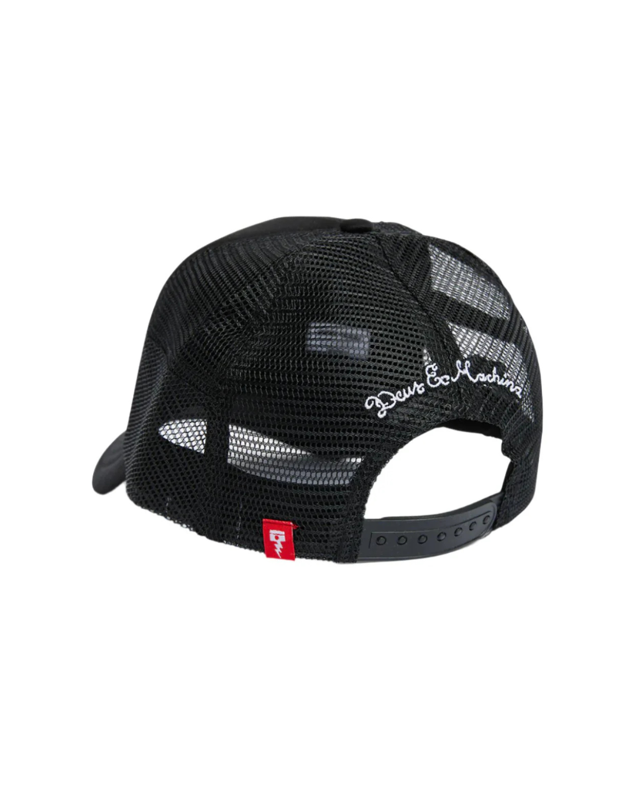 DEUS EX MACHINA VENICE ADDRESS TRUCKER - BLACK