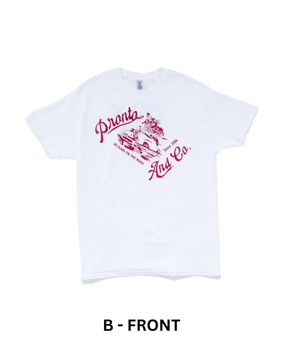 PRONTO&CO. 20TH ANNIVERSARY TEE - BLIND BOX Drop 2