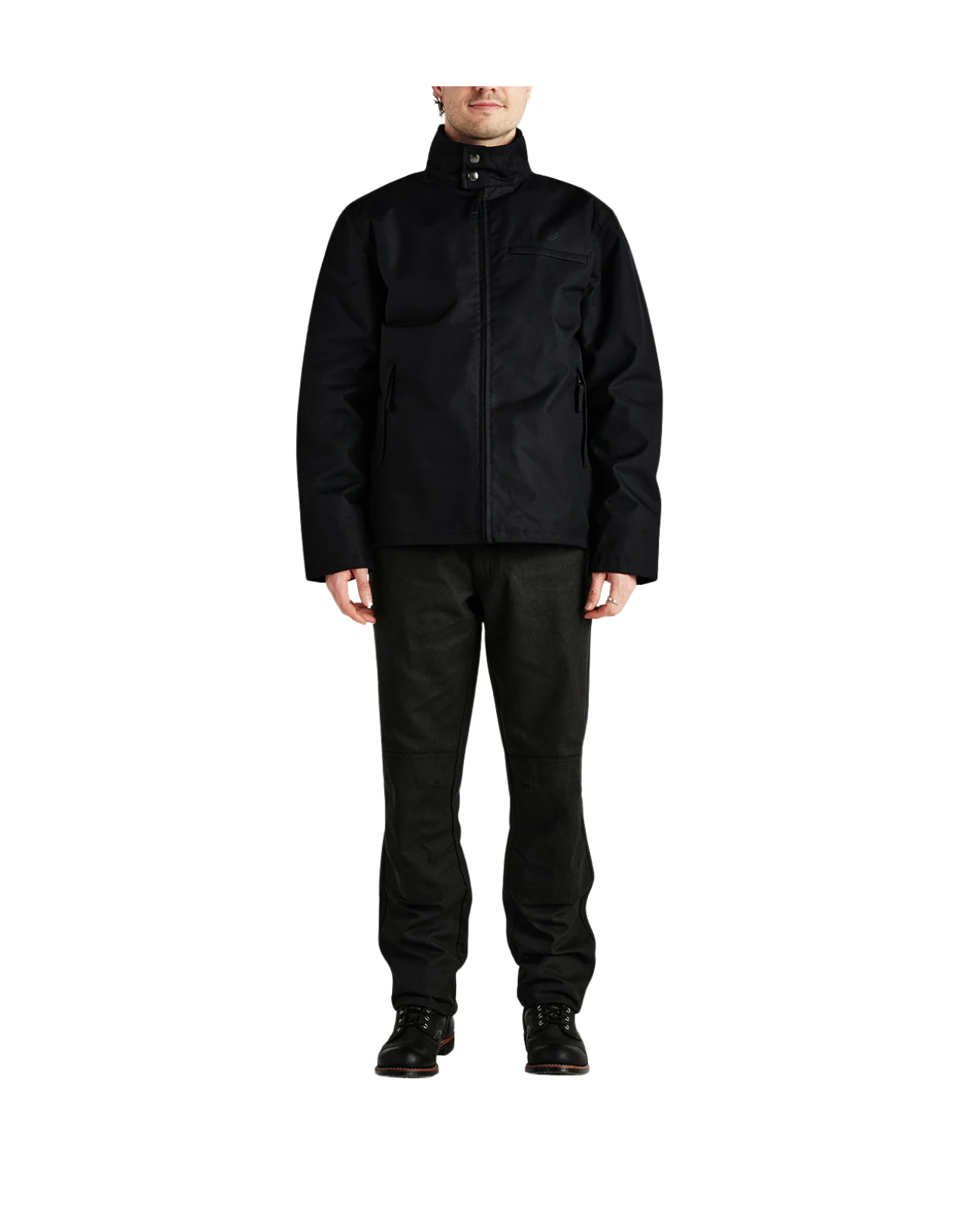 Deus Ex Machina Carapace Shell Jacket — Black — view 4