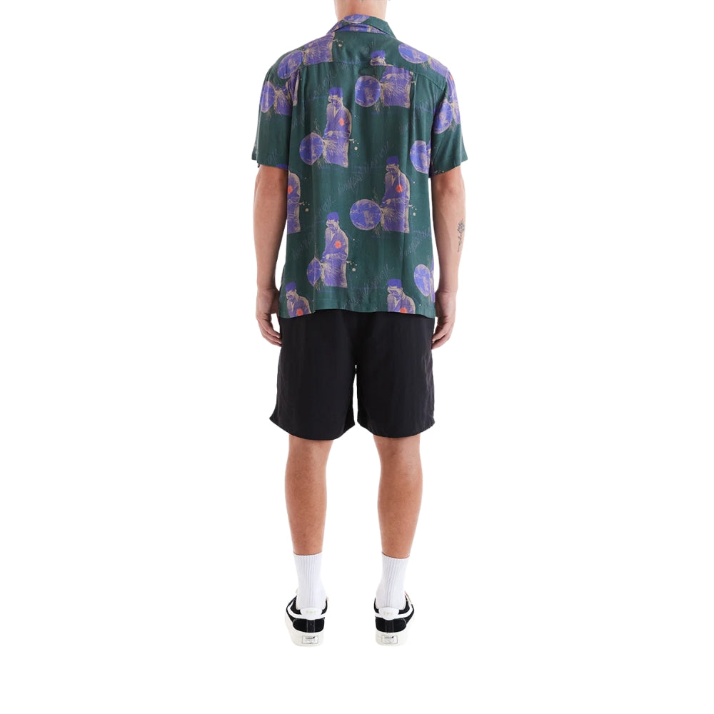 DEUS EX MACHINA WELDWIDE SHIRT - TREK GREEN