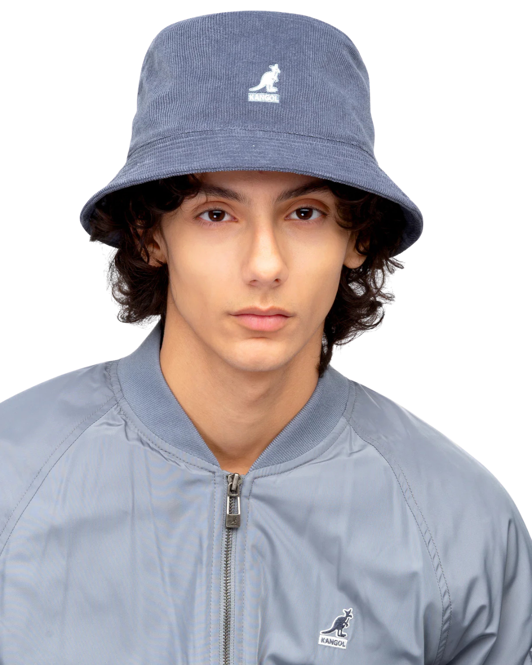 Kangol Cord Bucket — Black — view 3
