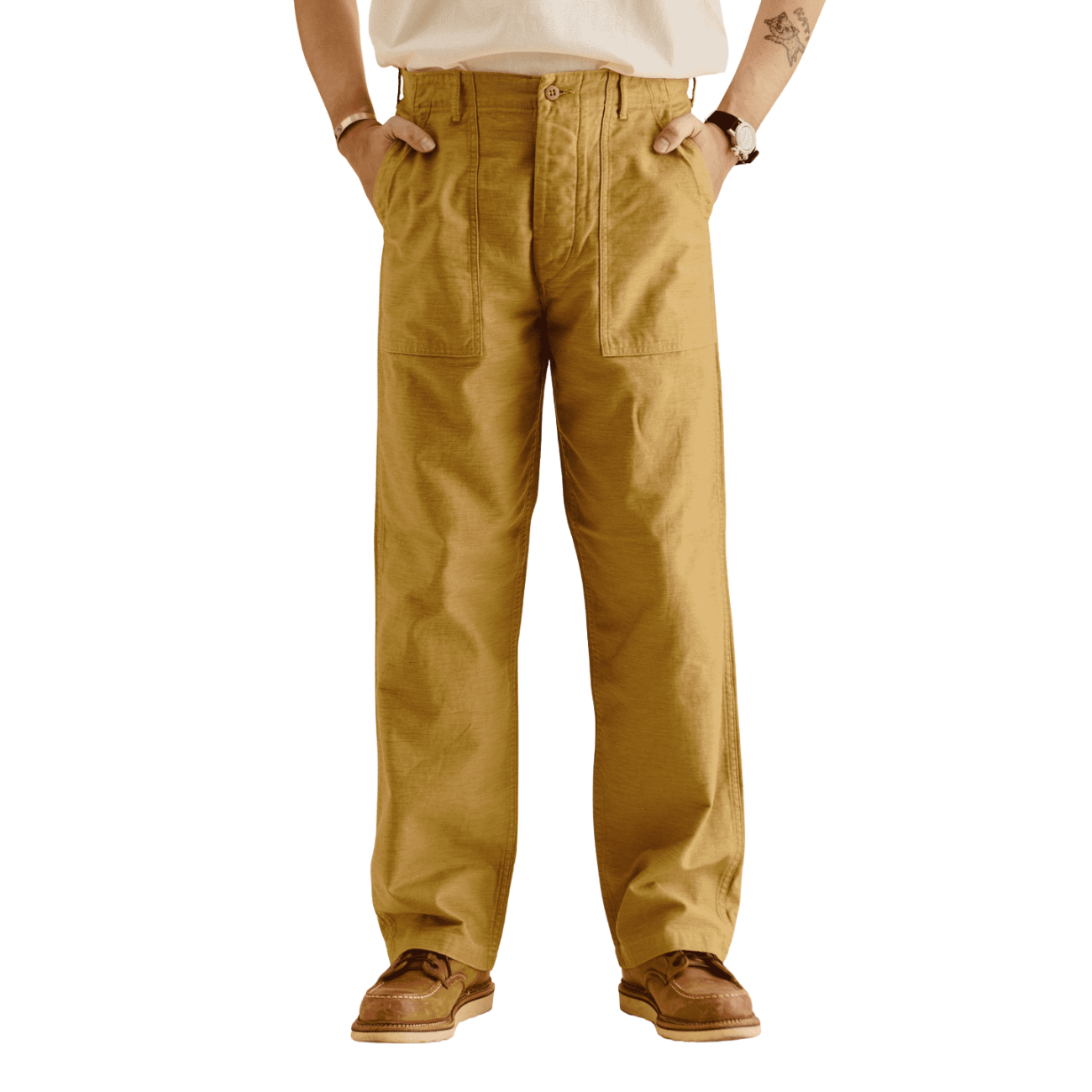 ORSLOW US ARMY FATIGUE PANTS - KHAKI