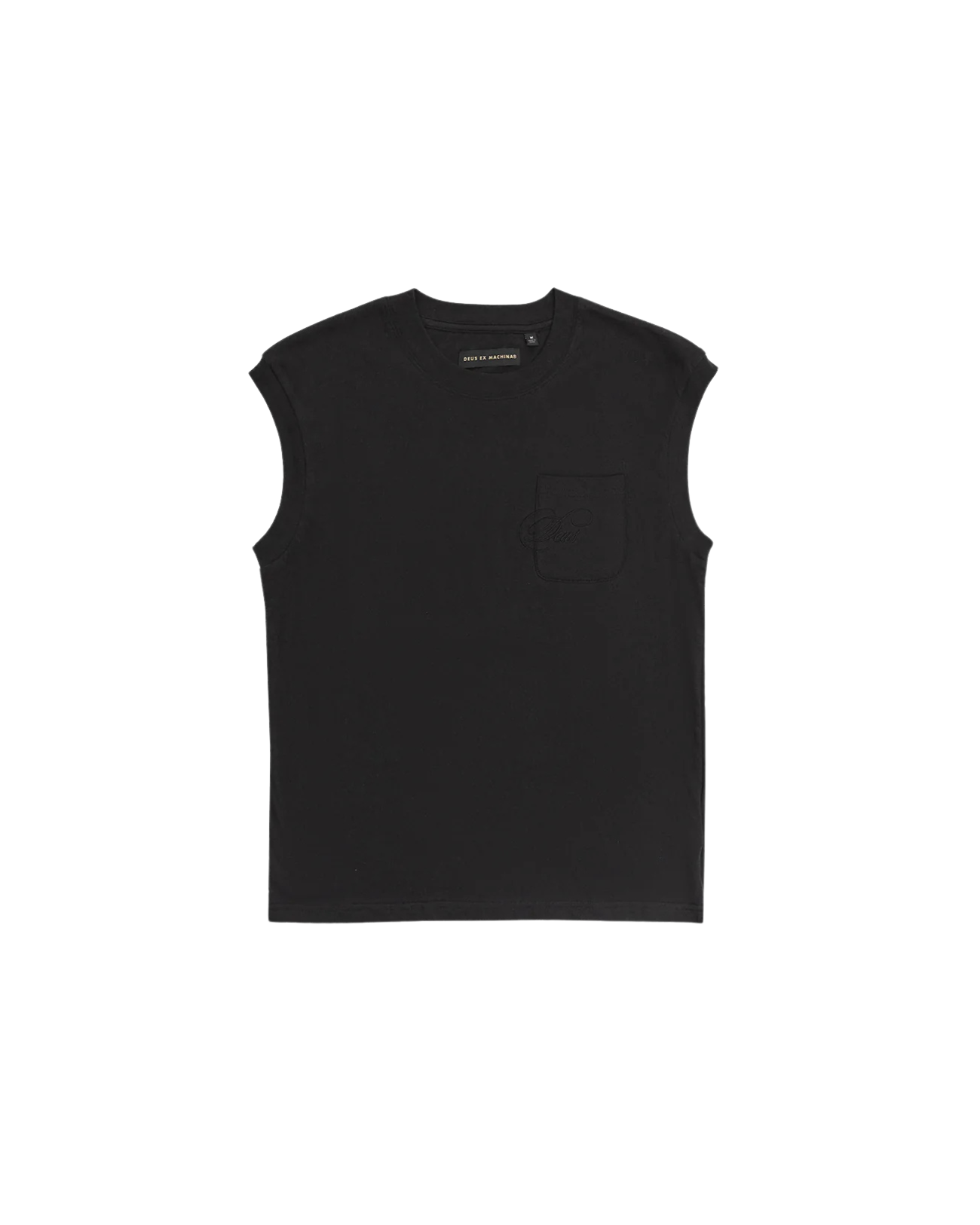 DEUS EX MACHINA LAUNDERLAND TANK - BLACK BEAUTY