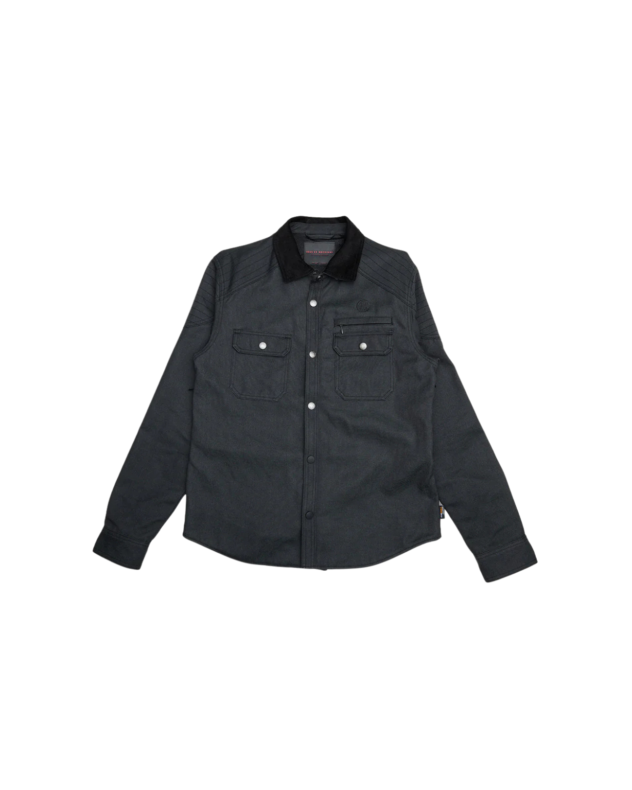 DEUS EX MACHINA CANTER OVERSHIRT - BLACK