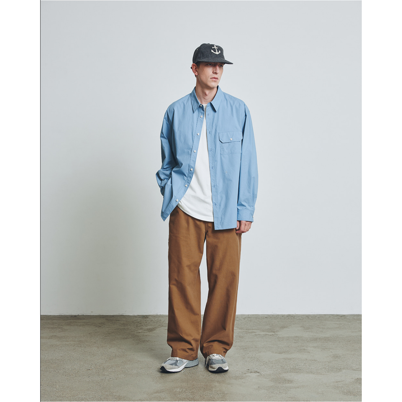 UNIFORM BRIDGE CANVAS CARPENTER PANTS - TAN