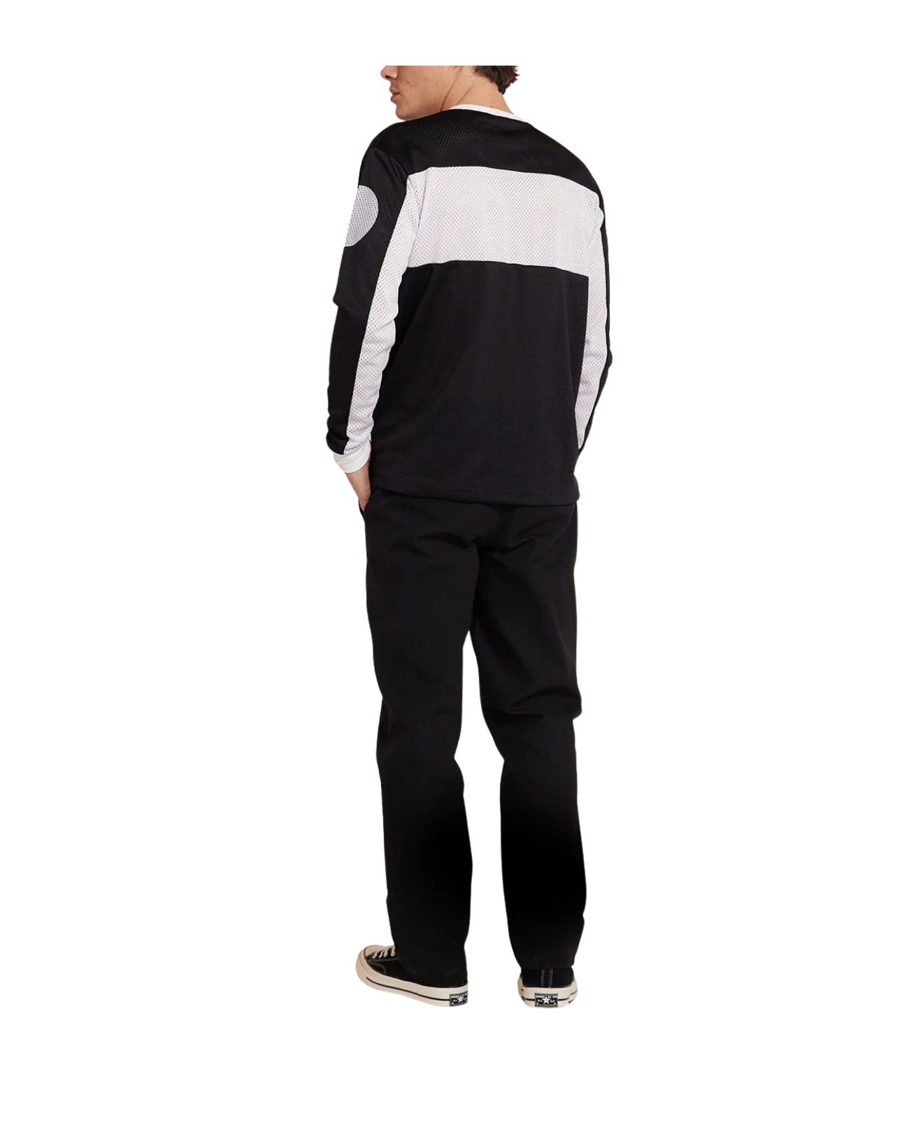 Deus Ex Machina Saber Moto Jersey — Black — view 4