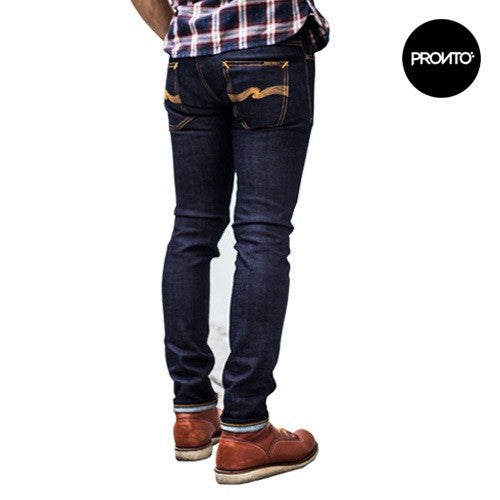 Nudie Jeans Thin Finn — Dry Dark Orange — view 3