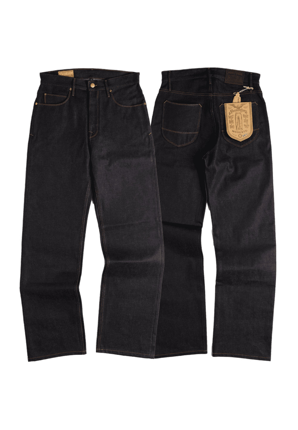 FREENOTE MODESTO STRAIGHT CUT 14.50 OUNCE KAIHARA - INDIGO