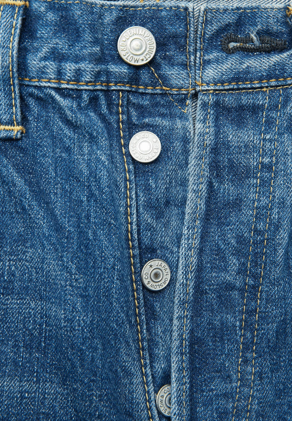 ORSLOW 105 STANDARD SELVEDGE DENIM - 2 YEAR WASH - 3
