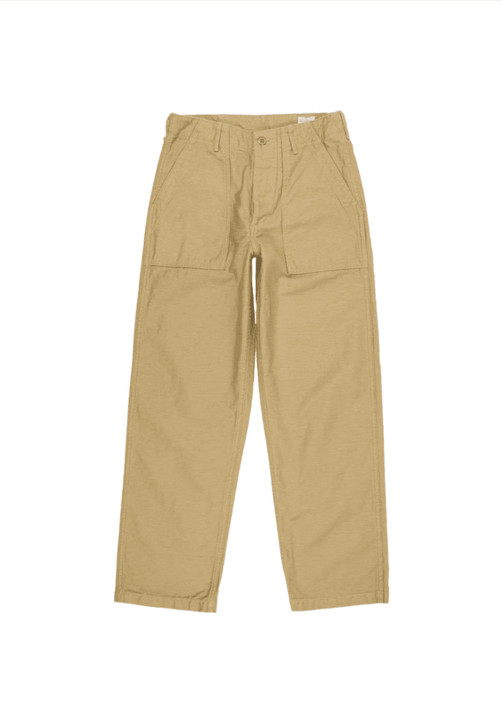ORSLOW SLIM FIT FATIGUE PANTS - KHAKI