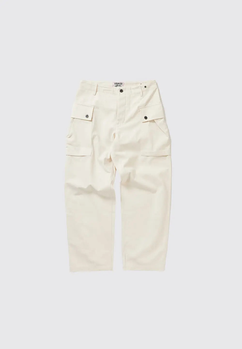 LEGS CO MONKEY PANTS - OFF WHITE