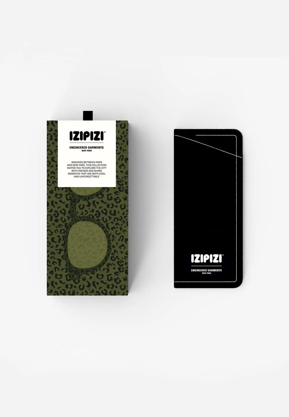 IZIPIZI x Engineered Garments collab #C SUN - KAKI LEOPARD