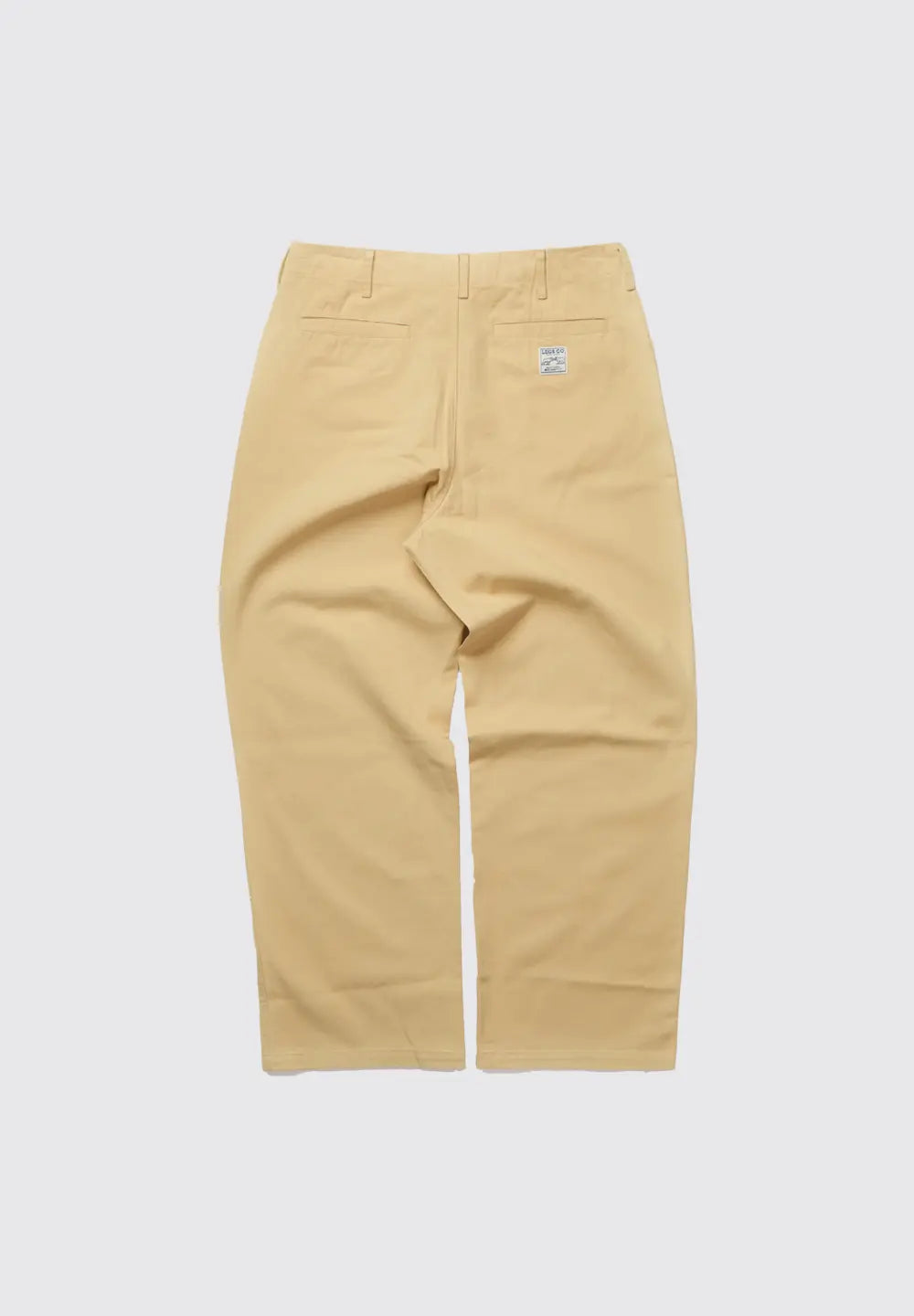 LEGS CO STRAIGHT CUT - REGULAR WORK PANTS - BEIGE