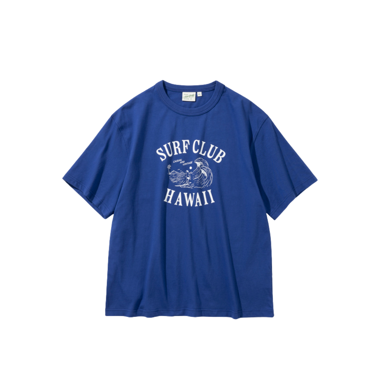 UNIFORM BRIDGE SURF CLUB S/S T-SHIRT - BLUE