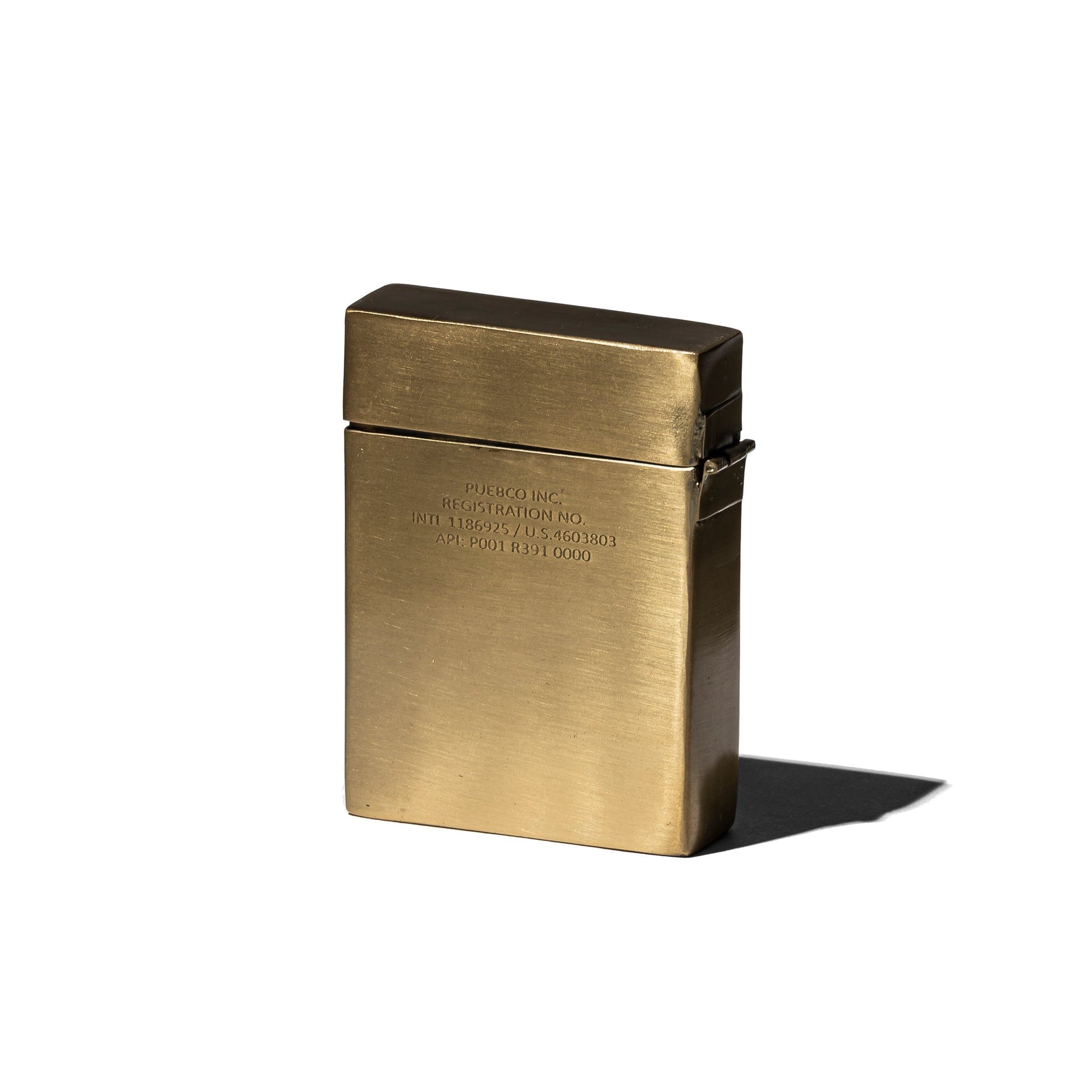 Puebco Brass Playing Card Case — view 3
