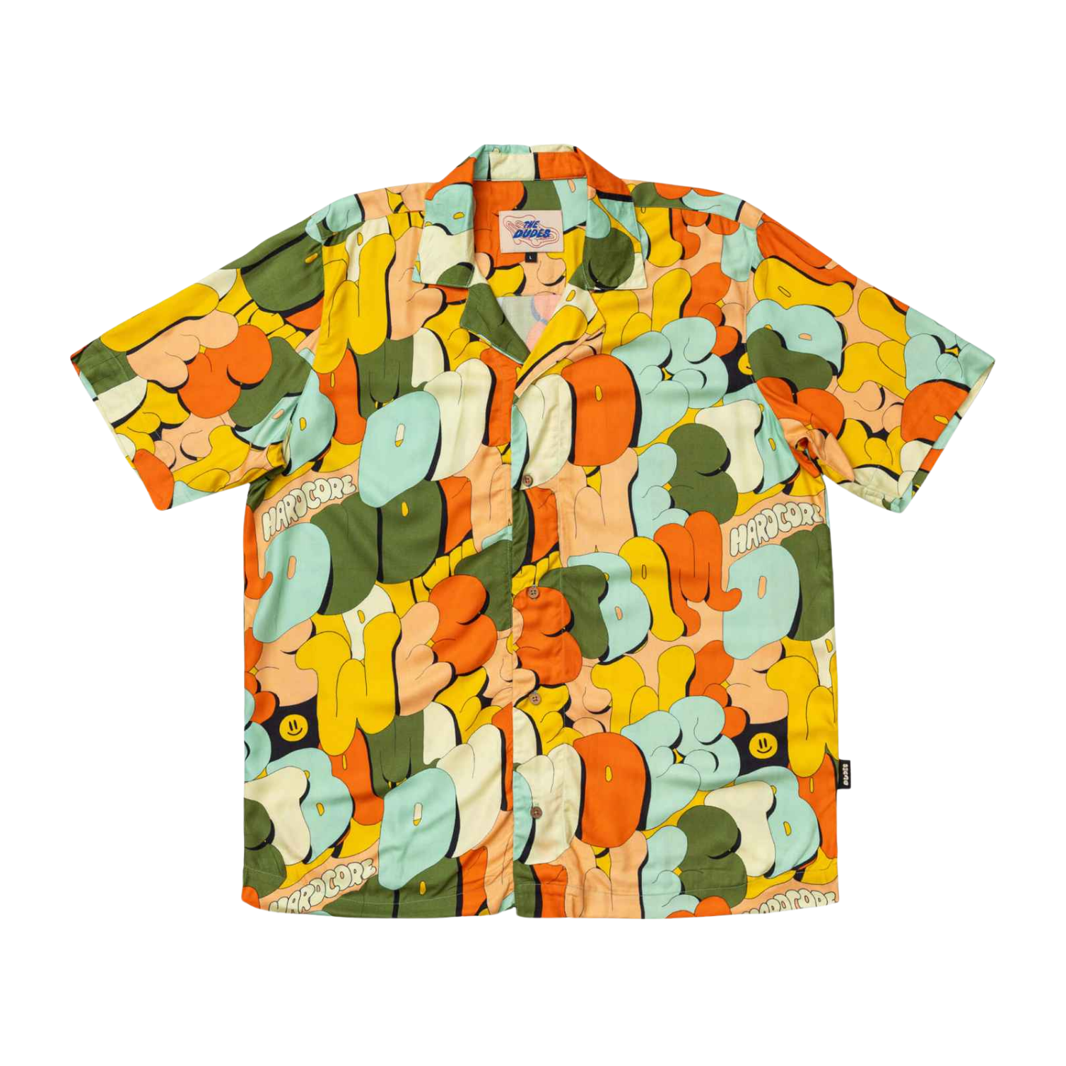 THE DUDES HARDCORE HAWAIIAN SHIRT - MULTICOLOR