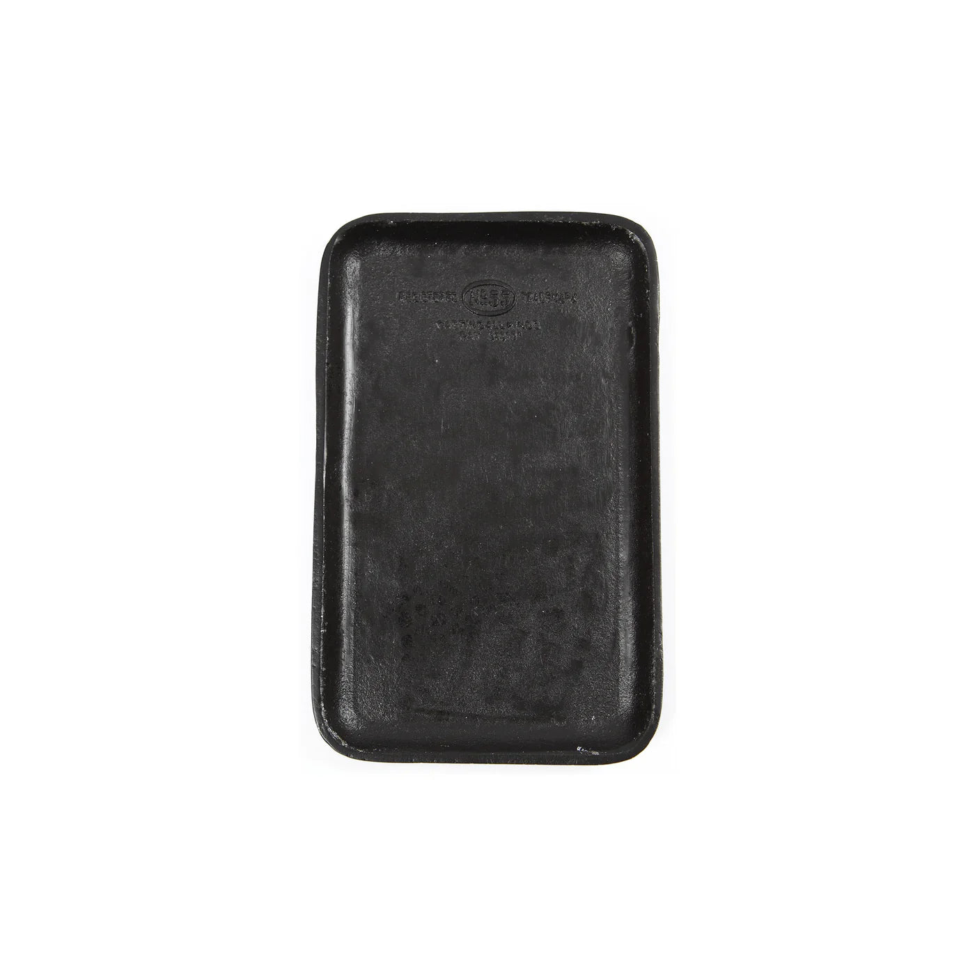 Puebco Cast Iron Tray — Black — front view