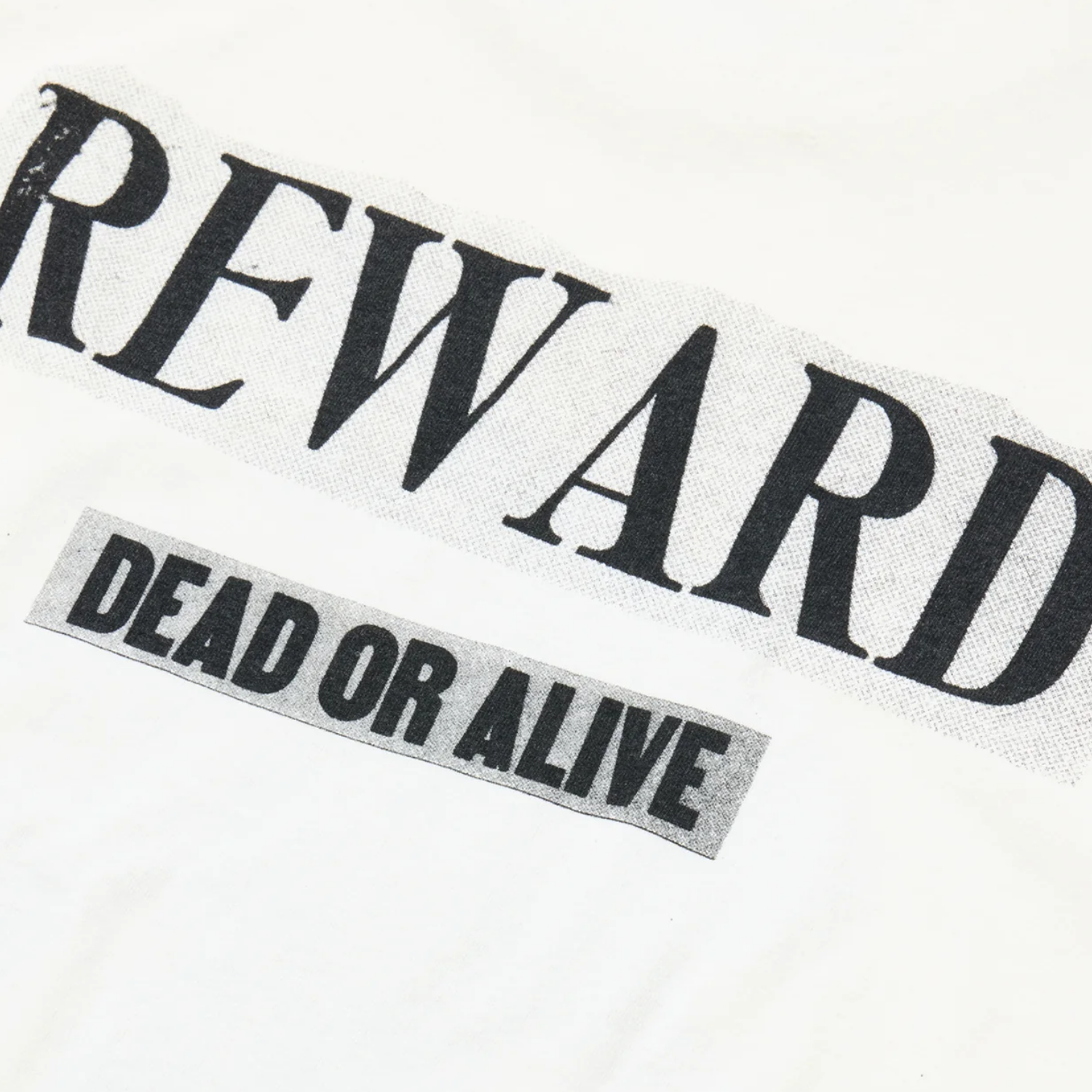 ONE OF THESE DAYS DEAD OR ALIVE T-SHIRT - BONE