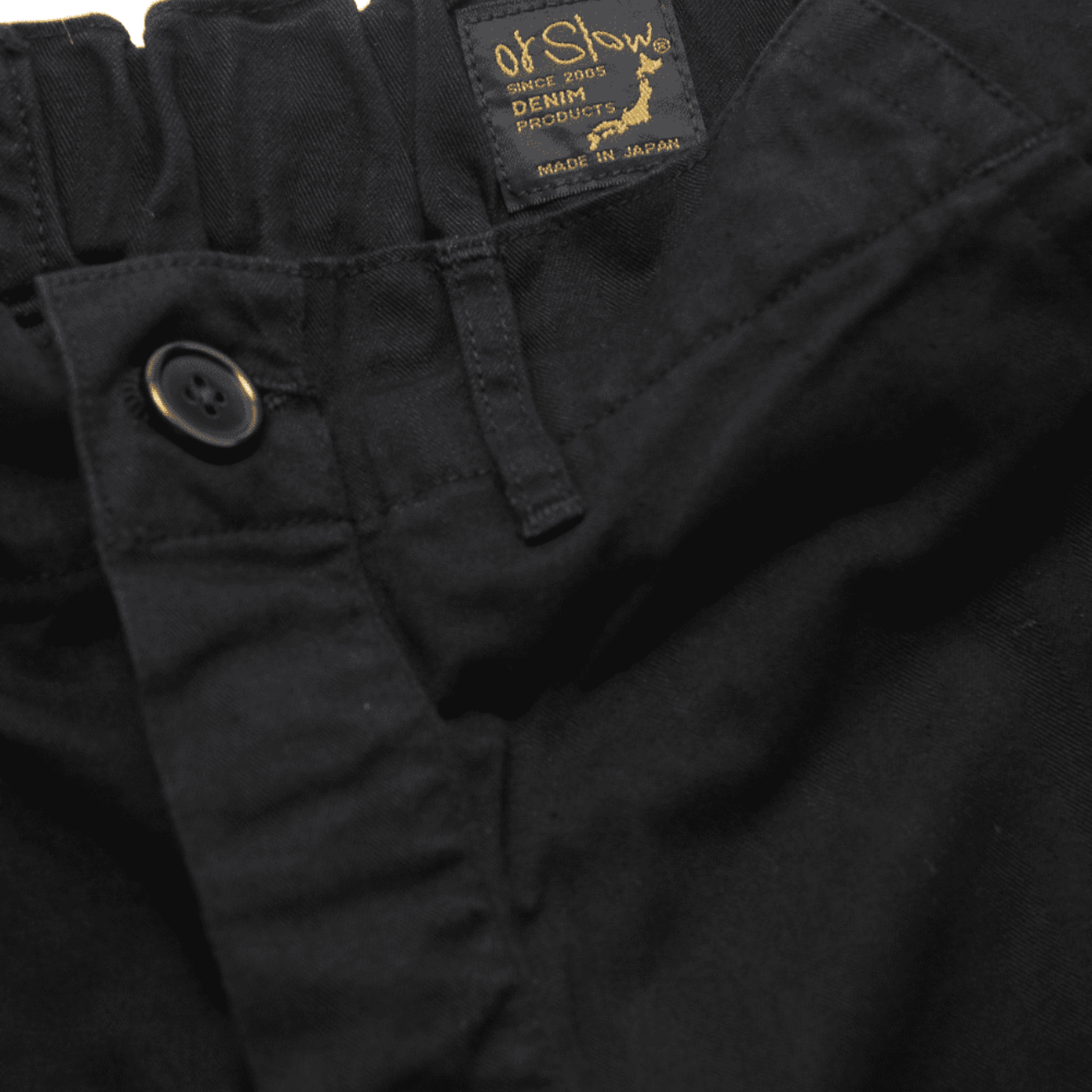 ORSLOW FRENCH WORK PANTS - BLACK