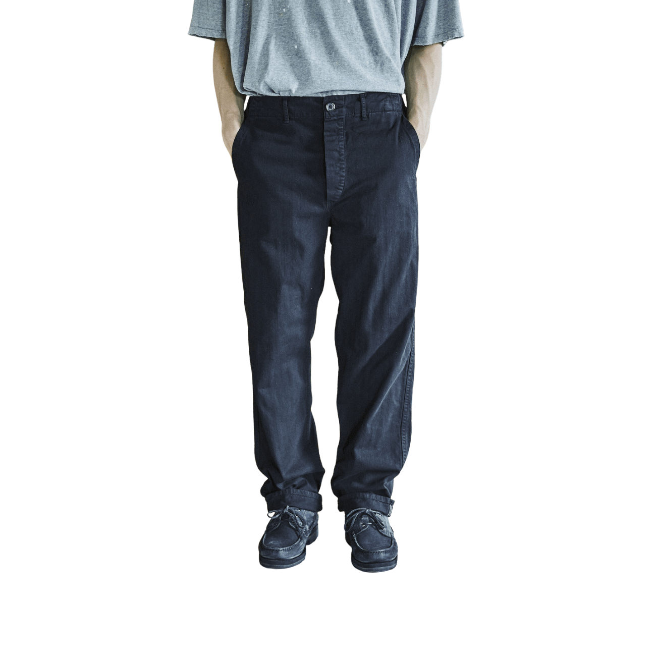 ORSLOW FRENCH WORK PANTS - BLACK