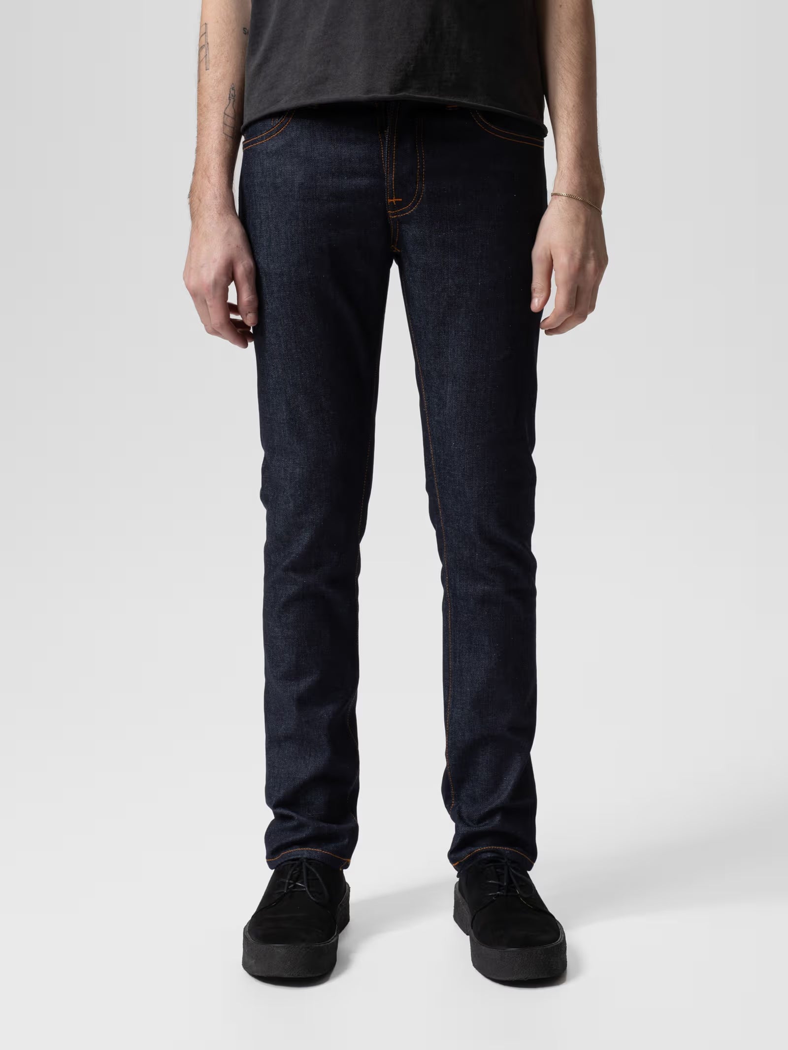 Nudie Jeans Grim Tim — Dry True Navy — view 3