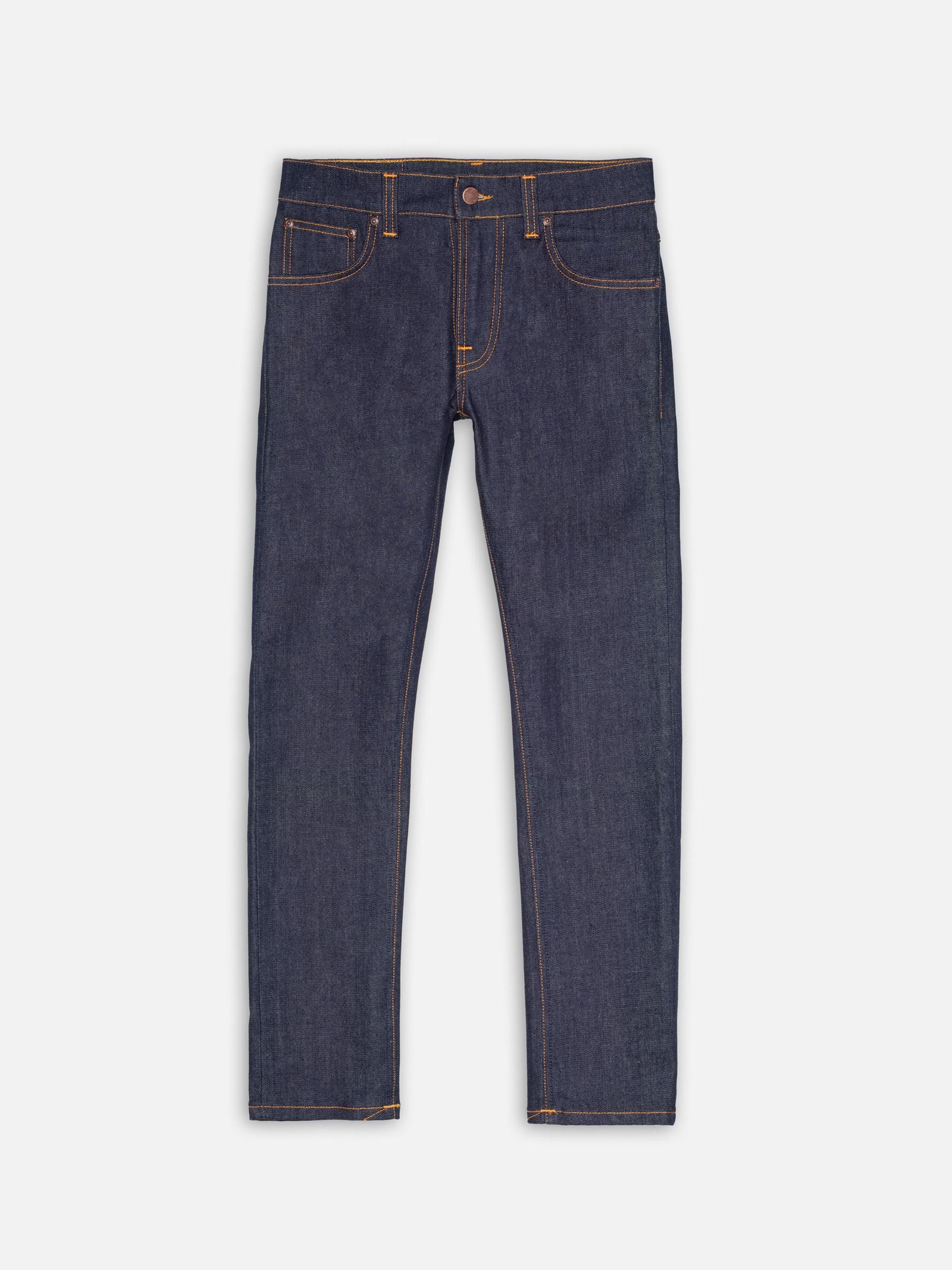 Nudie Jeans Grim Tim — Dry True Navy — front view