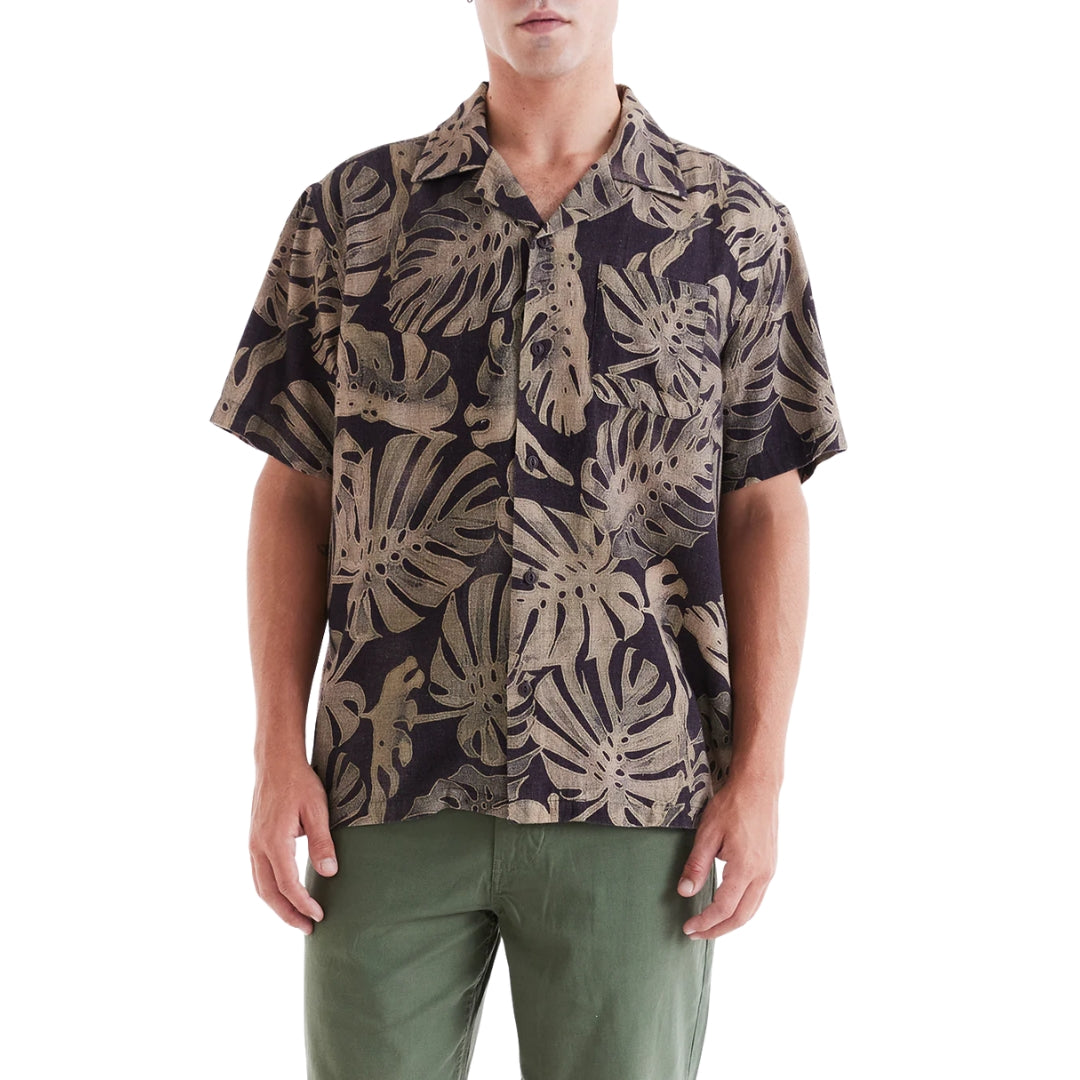 DEUS EX MACHINA ACE SHIRT - BROWN