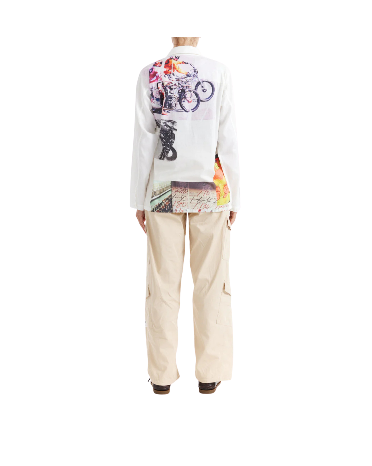 DEUS EX MACHINA IRVINE LS SHIRT - VINTAGE WHITE