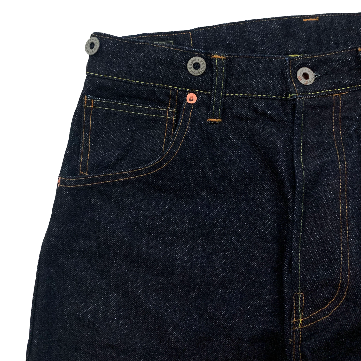 Dry Bones WW2 Jean Engineering Denim Pants — Indigo — view 6