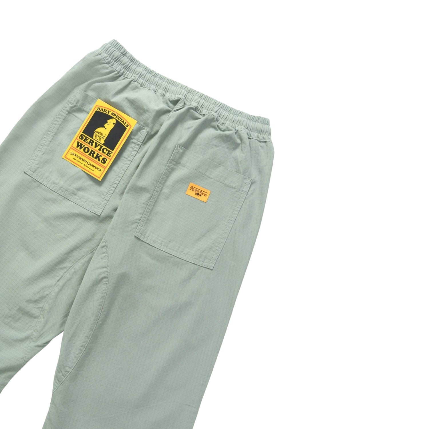 Service Works Ripstop Chef Pant — Sage — view 5