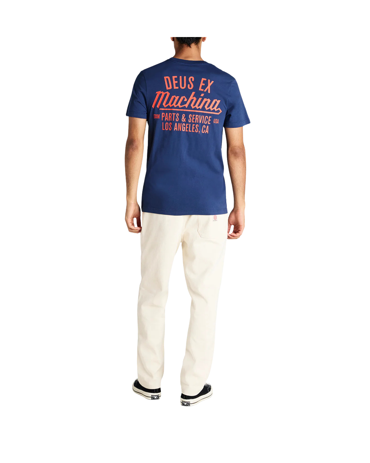 DEUS EX MACHINA OVERBITE TEE - MECHANIC BLUE