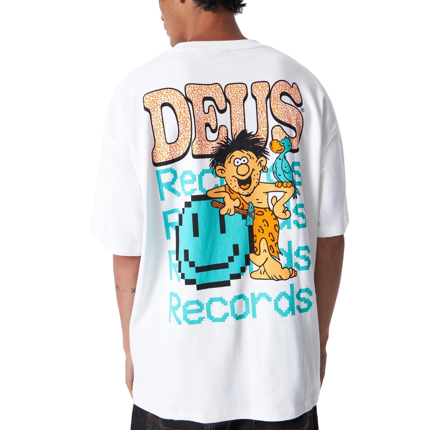 DEUS EX MACHINA CAVE DWELLER TEE - VINTAGE WHITE