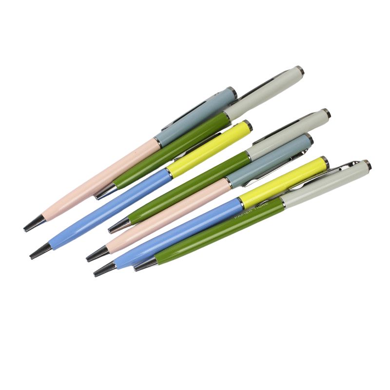 PAPIER TIGRE  BALLPOINT PEN - PINE TREE/LIGHT GREEN