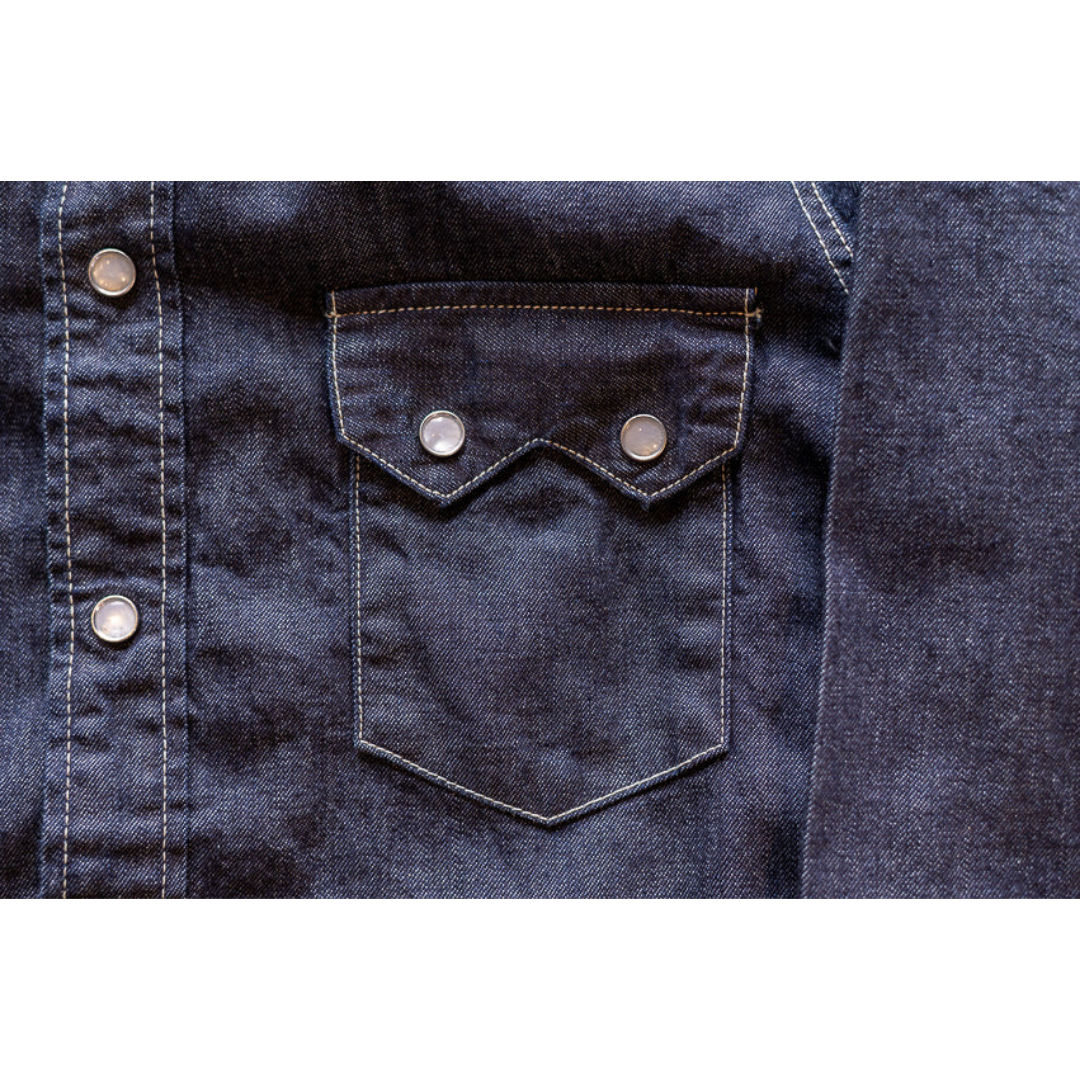 TCB JEANS DUDE RANCH SHIRT - DENIM