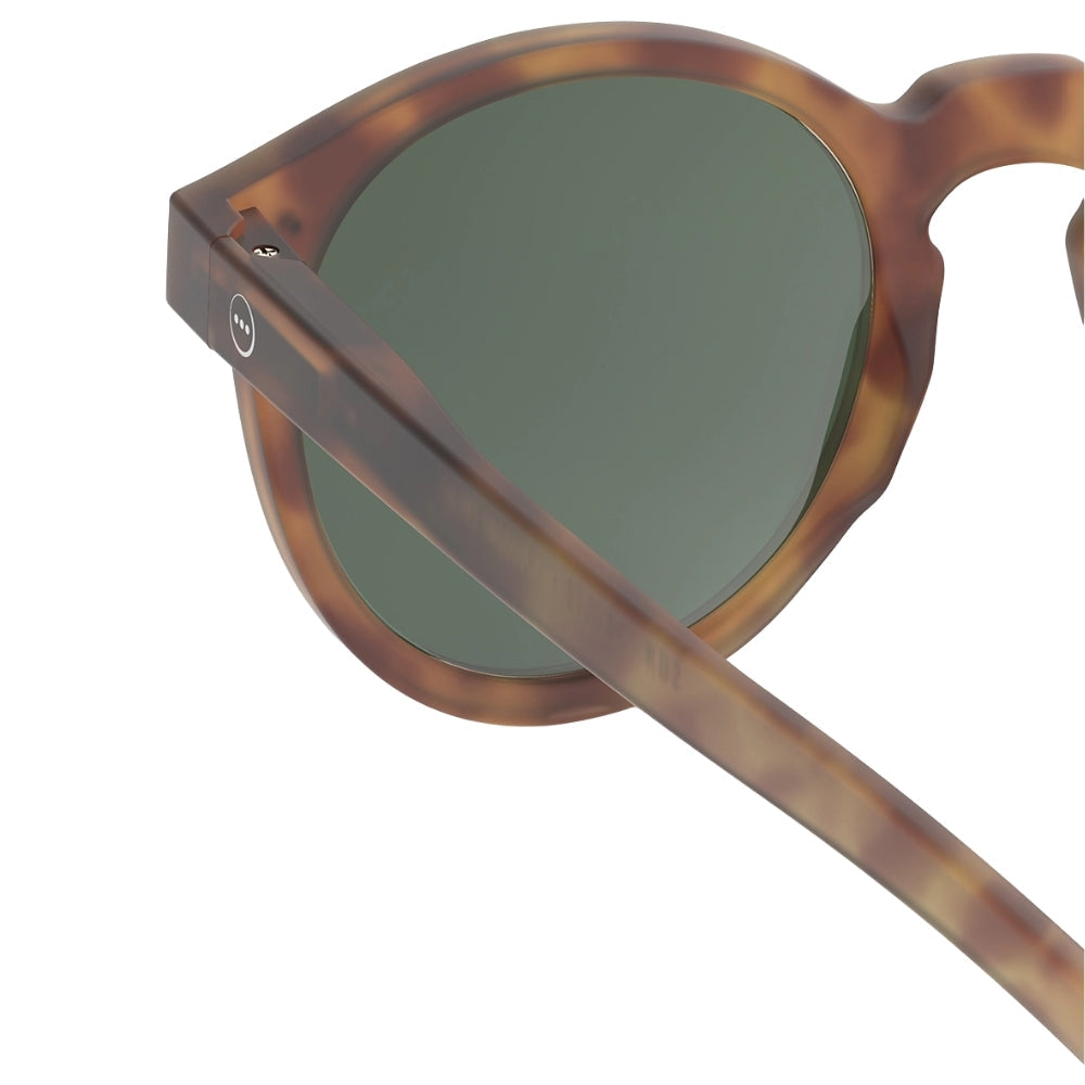 IZIPIZI  SUN M HAVANE GREEN LENSES - HAVANE