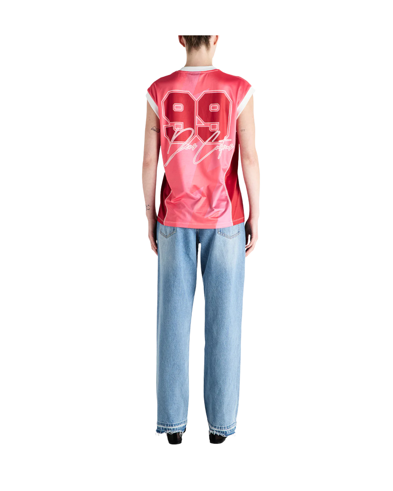 DEUS EX MACHINA PROJECT MAYHEM MOTO TANK - CHERRY