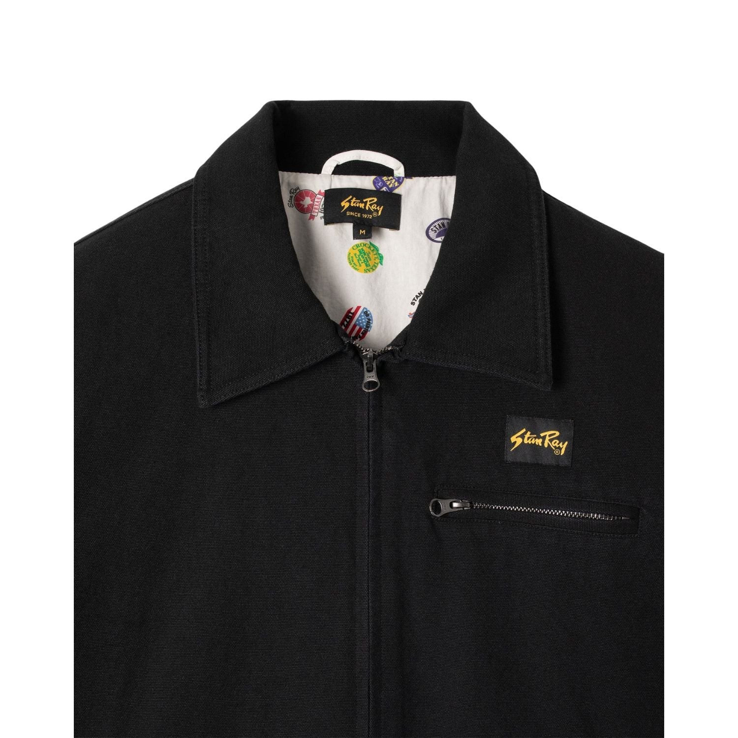 Stan Ray Gas Jacket — Washed Black — view 4
