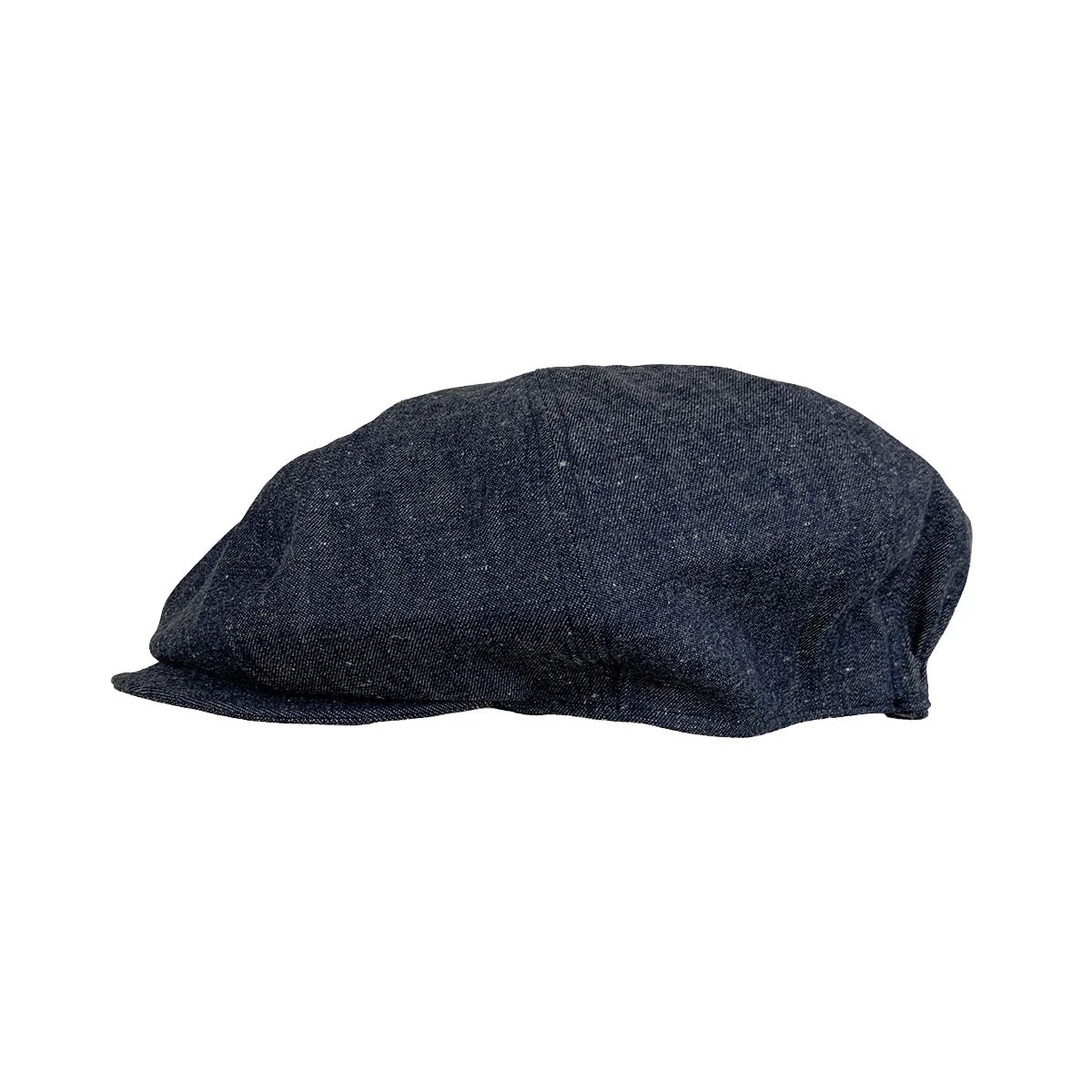 DRY BONES NAVY STITCH DENIM CASQUETTE - INDIGO