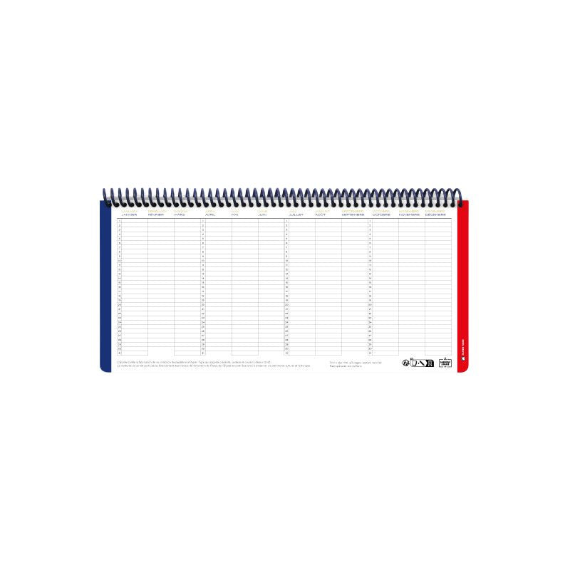 PAPIER TIGRE  WEEKLY PLANNER - ELYSEE