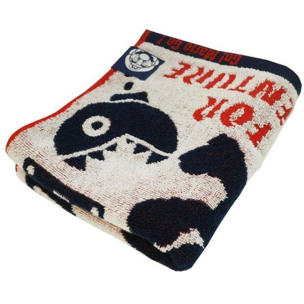 MARUSHIN SUN HEART  MARIO GO GO MARIO FACE TOWEL - MULTICOLOR