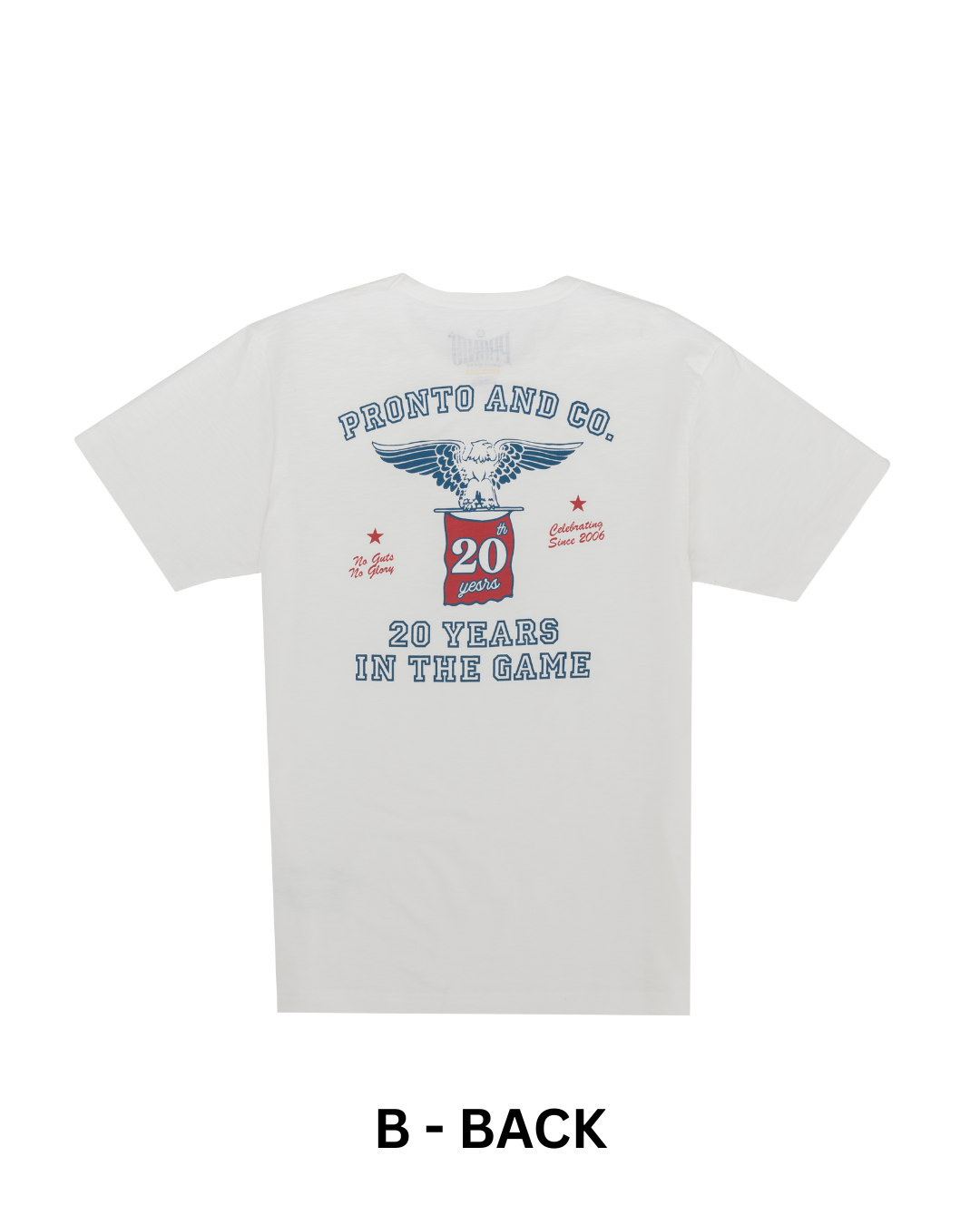 PRONTO&CO. 20TH ANNIVERSARY TEE - BLIND BOX