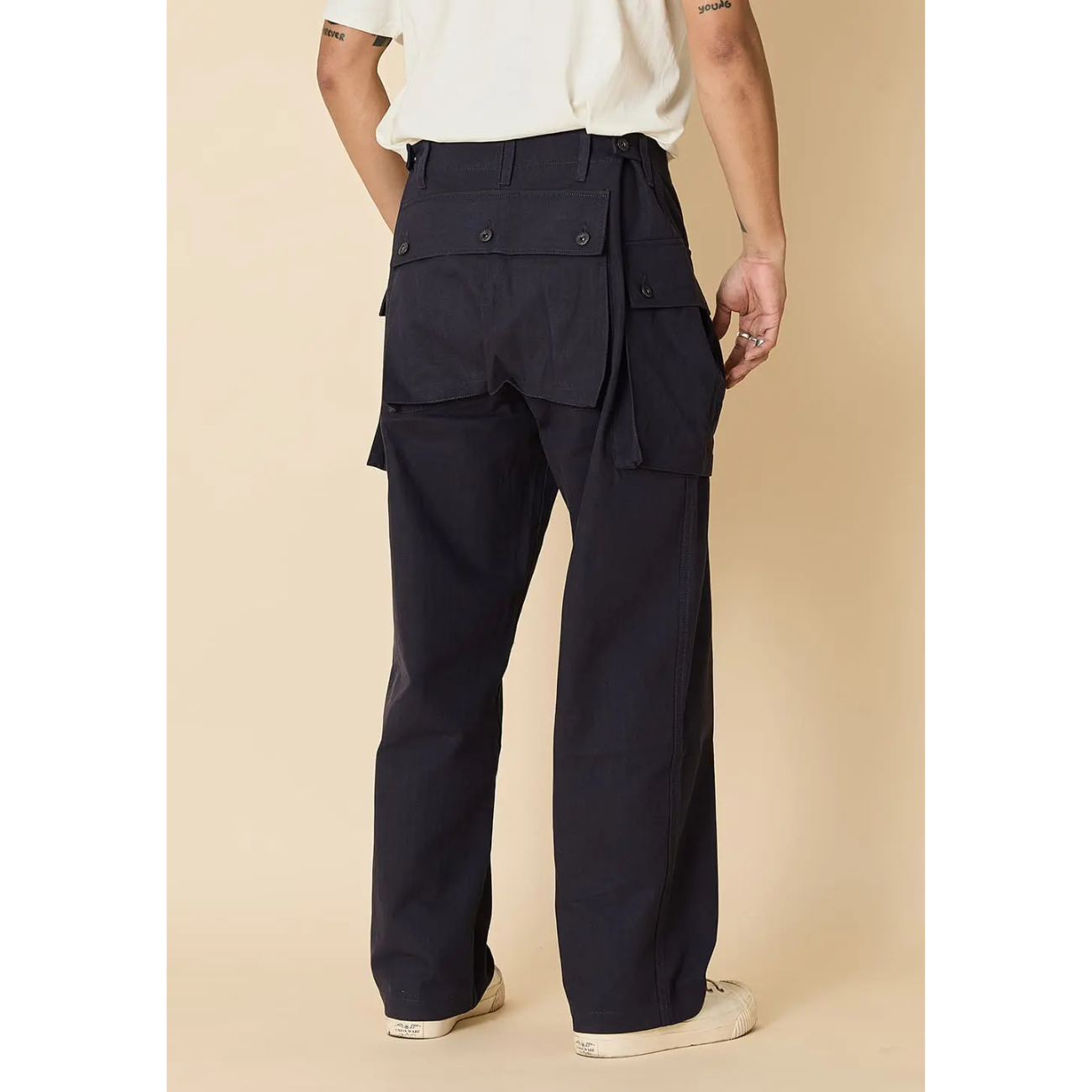 LEGS CO MONKEY PANTS - NAVY