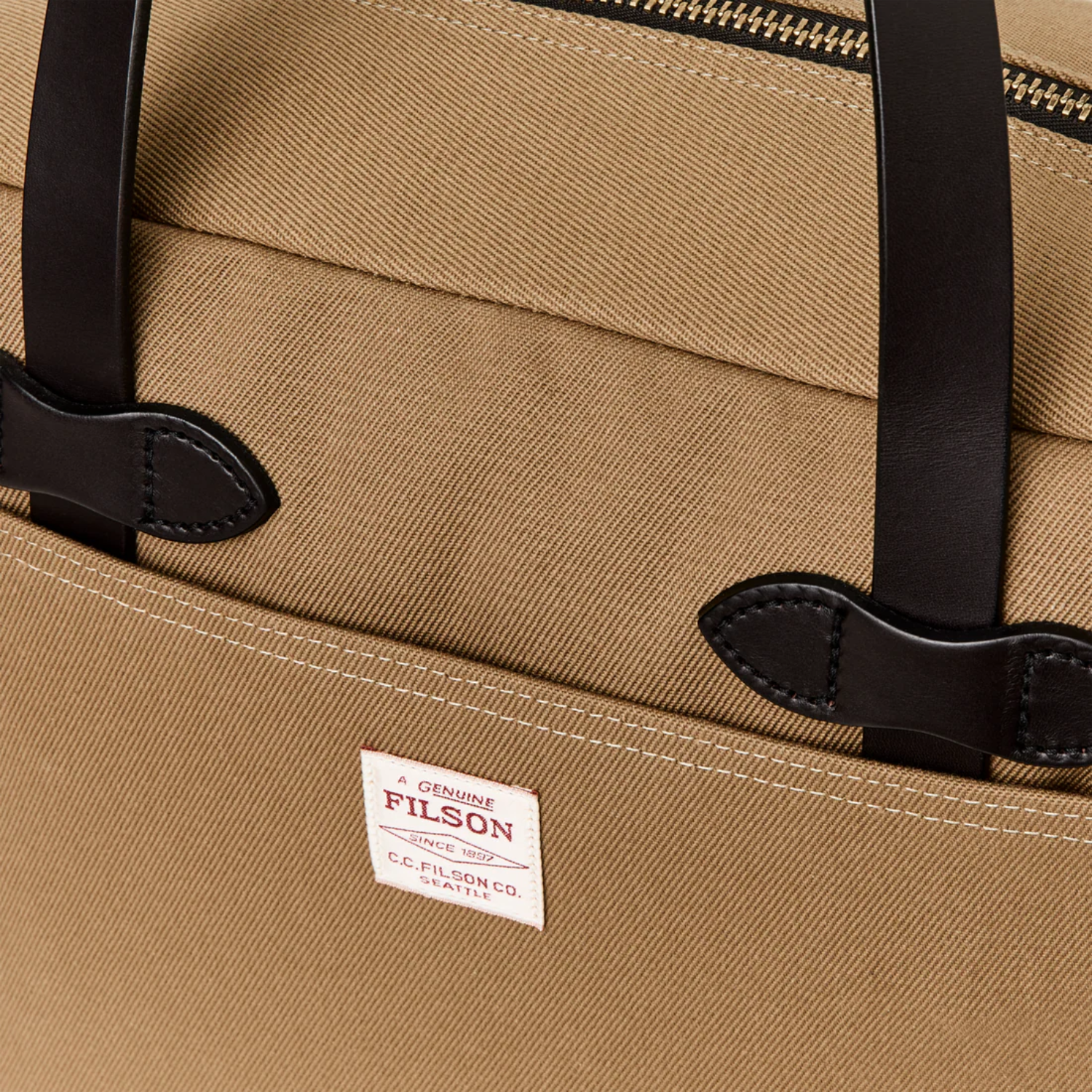 FILSON TOTE WITH OUT ZIPPER - TAN